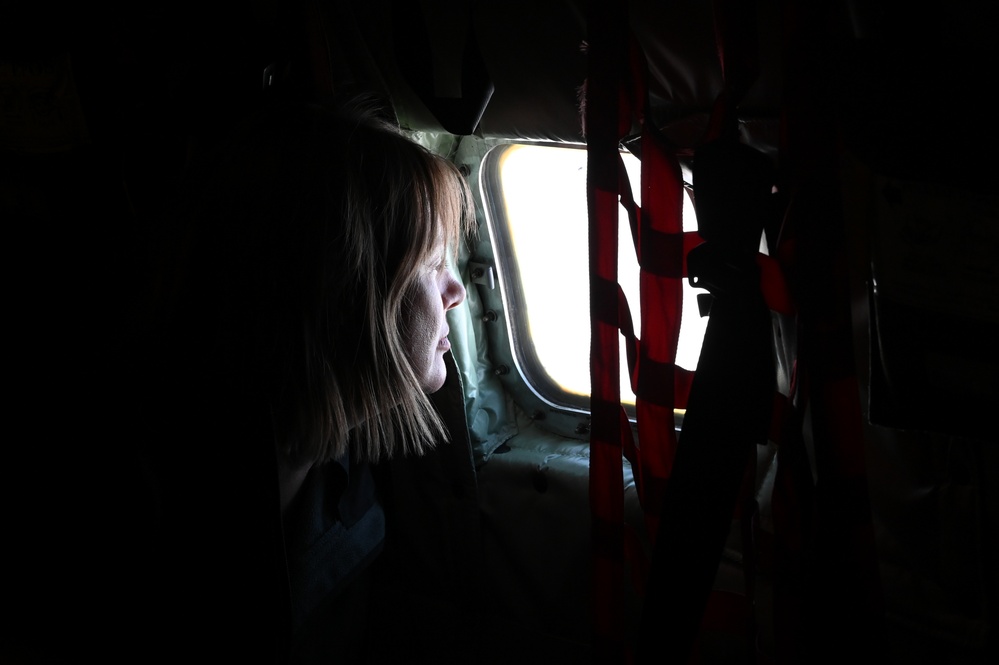 117ARW hosts flight for U.S. Embassy Members over Romania