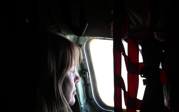 117ARW hosts flight for U.S. Embassy Members over Romania