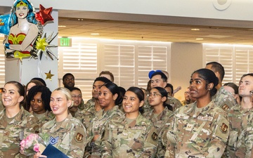 Staff Sergeant release party at Edwards Air Force Base