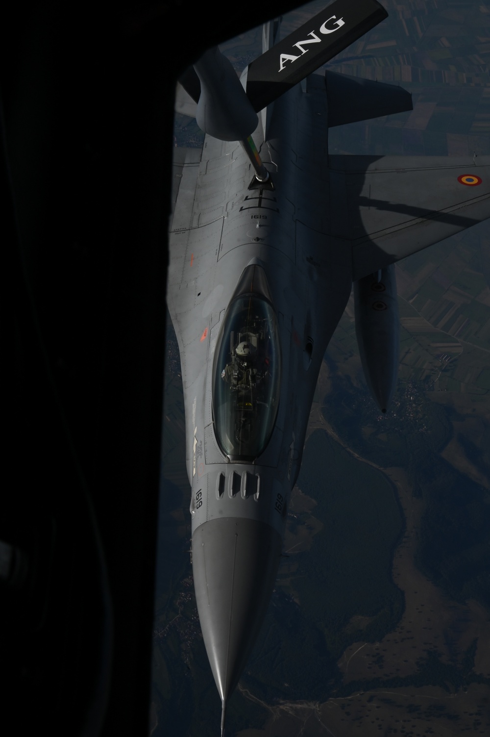 117ARW performs AR training with Romania F-16s
