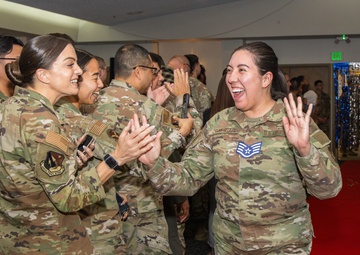 Staff Sergeant release party at Edwards Air Force Base