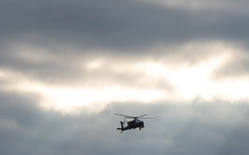 1st Armored Division AH-64 Apache Crews Conduct Deep Strike Training in Lithuania
