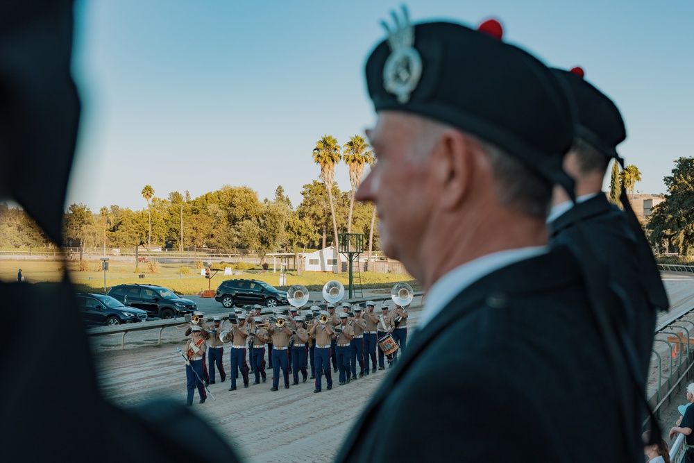 Marine Band San Diego perform at the 159th Scottish Highland Gathering and Games Day 2