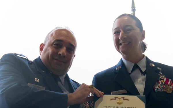 Mount Sinai Resident Jessica L. Beall Retires from the New York Air National Guard After 22 Years of Service