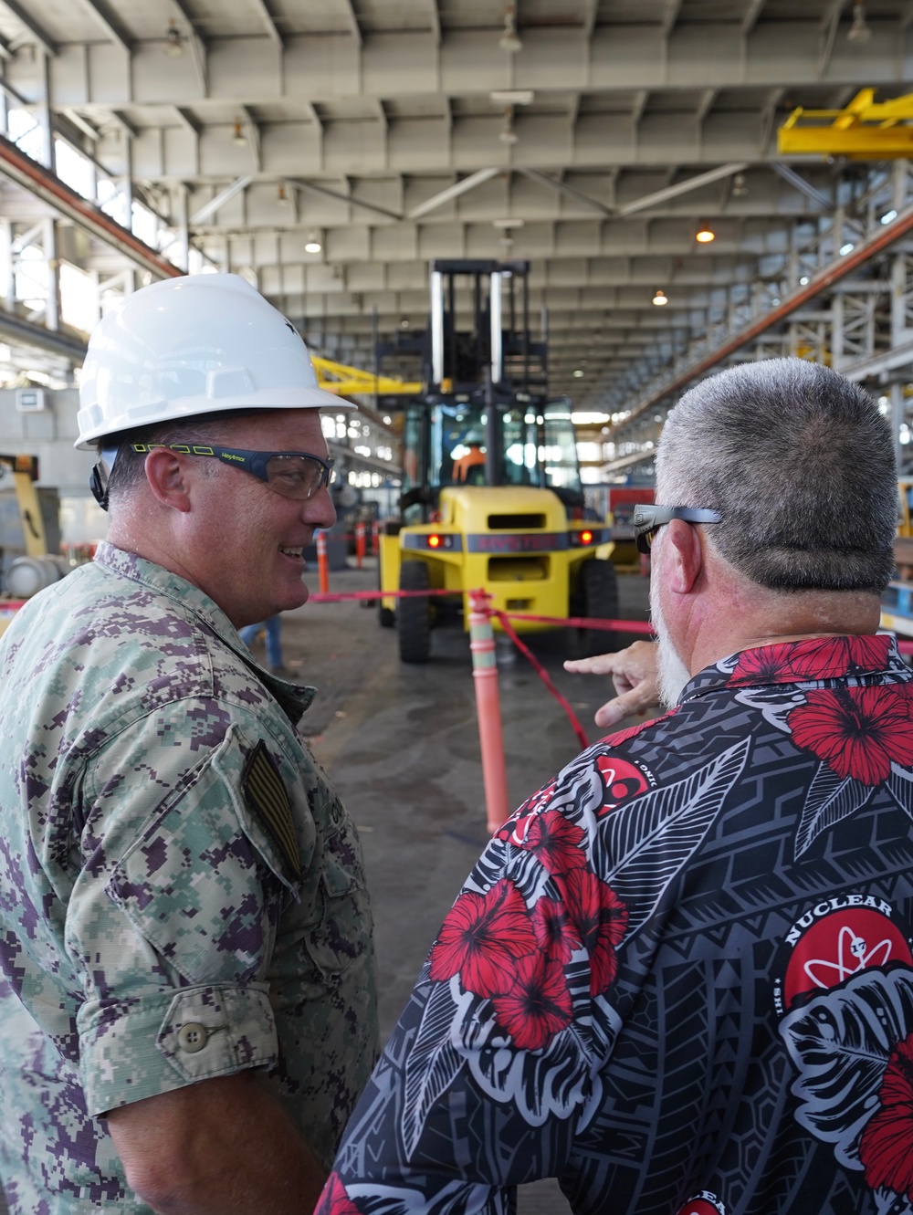 Pearl Harbor Naval Shipyard Hosts Rear Adm. Brad Collins