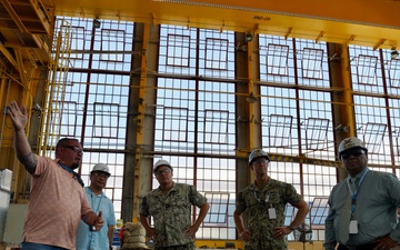 Pearl Harbor Naval Shipyard Hosts Rear Adm. Brad Collins