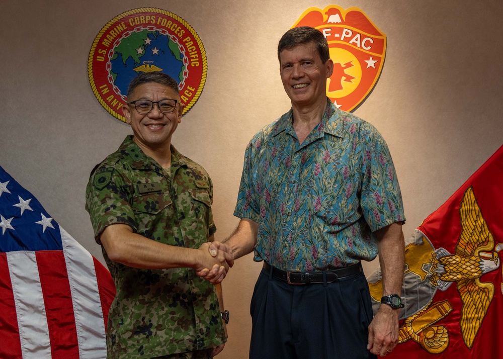 JGSDF &amp; MARFORPAC G-4 Logistics Staff Talks