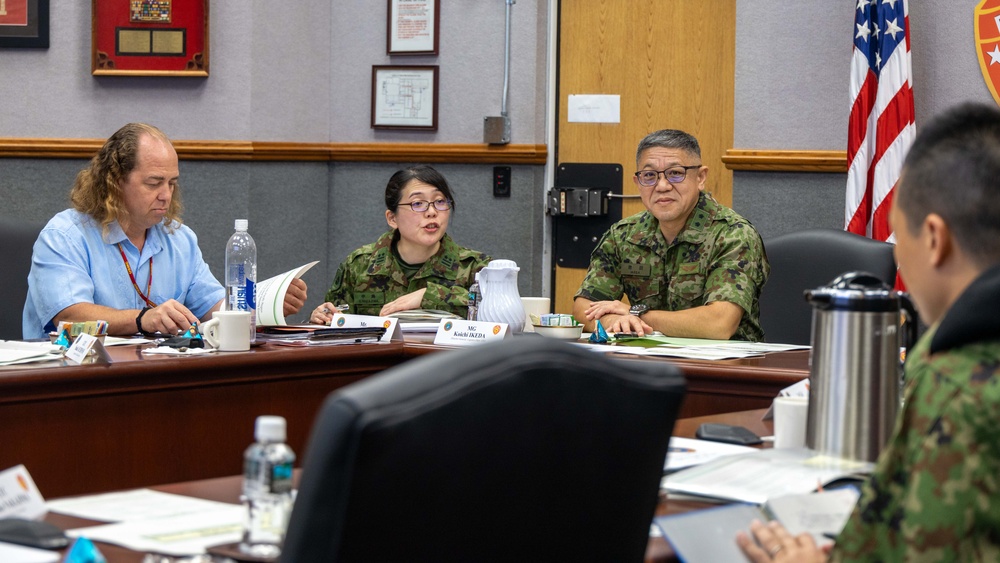 JGSDF &amp; MARFORPAC G-4 Logistics Staff Talks