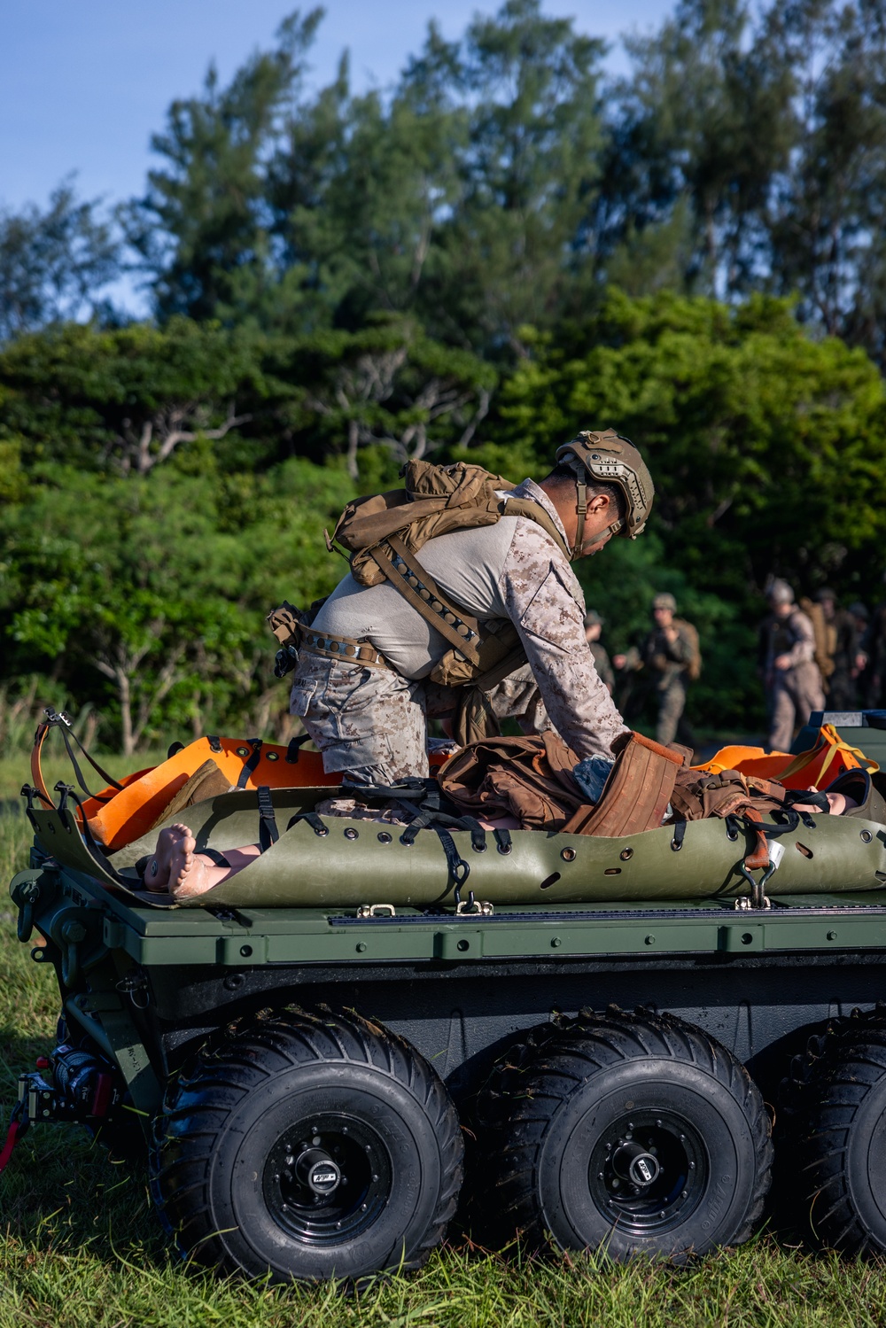 U.S. Marines Rehearse CASEVAC Drills Using Mission Masters