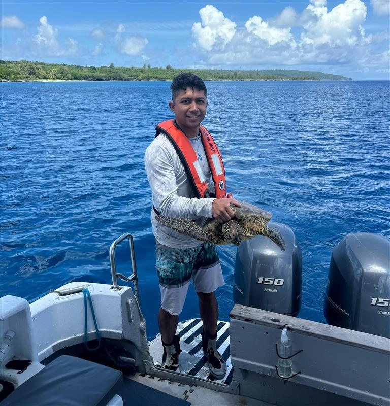 10-Year Sea Turtle Conservation Project Continues to Make Strides in the Marianas
