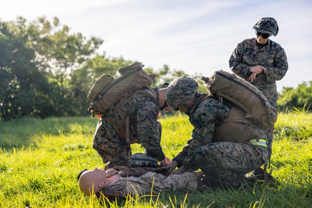 U.S. Marines Rehearse CASEVAC Drills Using Mission Masters