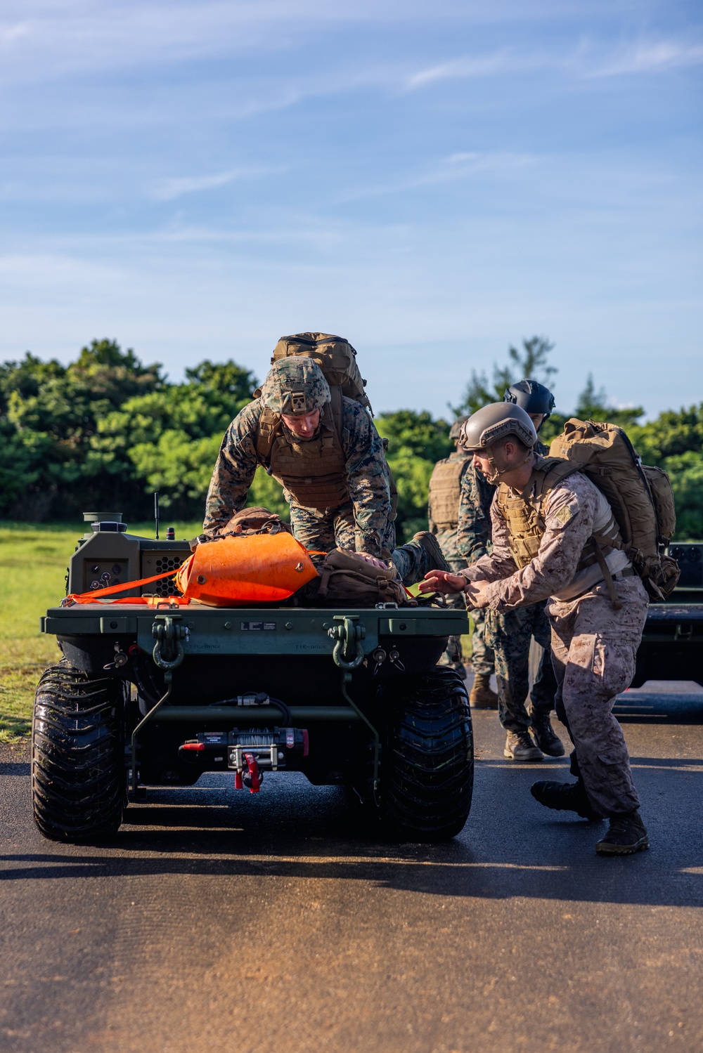 U.S. Marines Rehearse CASEVAC Drills Using Mission Masters