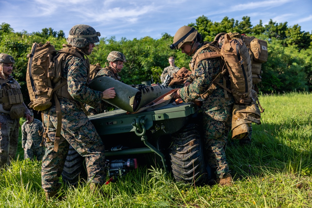 U.S. Marines Rehearse CASEVAC Drills Using Mission Masters