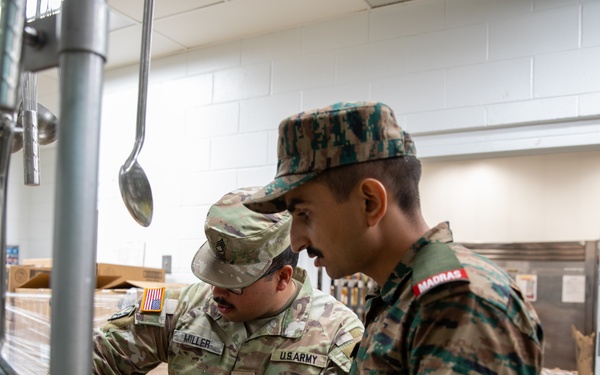 11th Airborne Division and Indian Army Field Feeding Teams Serve Up Excellence During Yudh Abhyas 2025