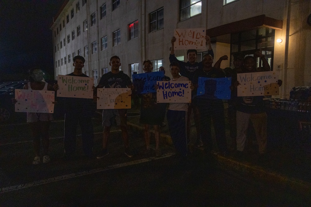 MACS-4 Marines return to Okinawa