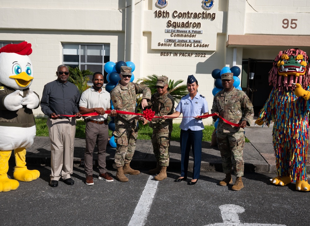 MACC-ing History: 18th CONS awards largest construction contract in PACAF