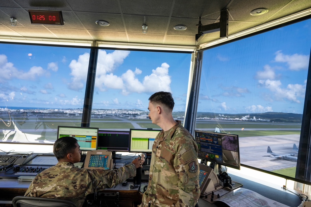 Kadena ATC - The tower behind the mission