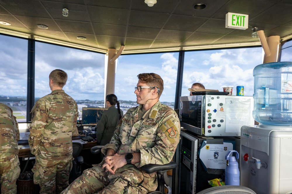 Kadena ATC - The tower behind the mission