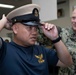 Chief Petty Officer selectees receive uniform fittings in Okinawa