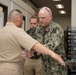 Chief Petty Officer selectees receive uniform fittings in Okinawa