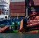 Unified Command, U.S. Coast Guard respond to container incident at the Port of Long Beach, California.