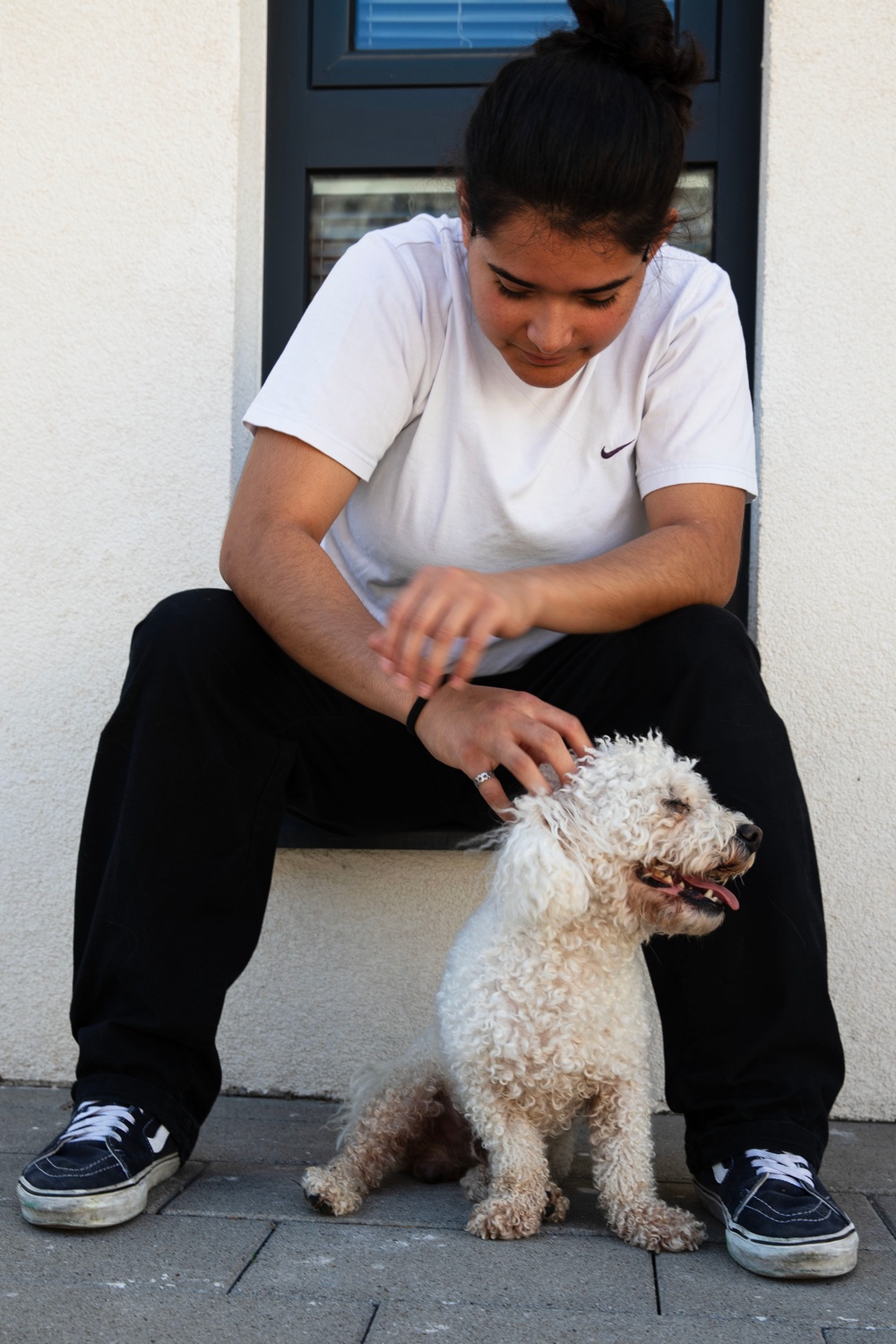 USS Mount Whitney Sailors Lend Helping Hands and Paws at Local Dog Shelter in Montenegro