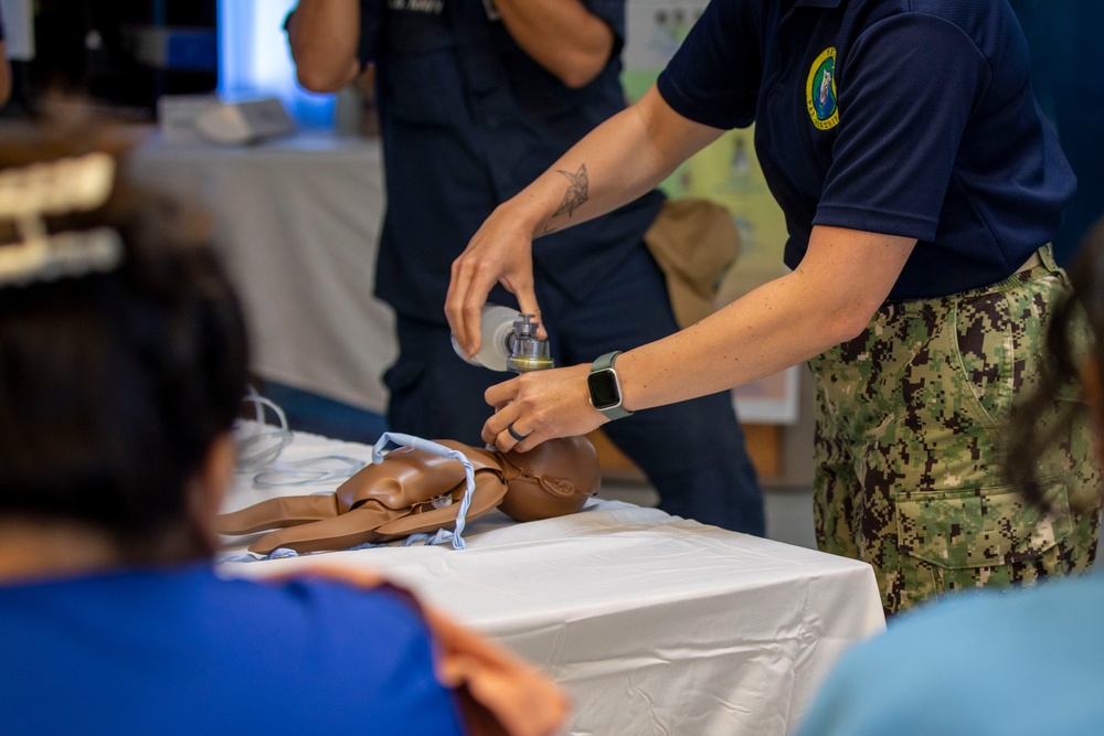 Pacific Partnership 2025 Help Local Hospital Teach Newborn Care in Pohnpei, Federated States of Micronesia September 10, 2025