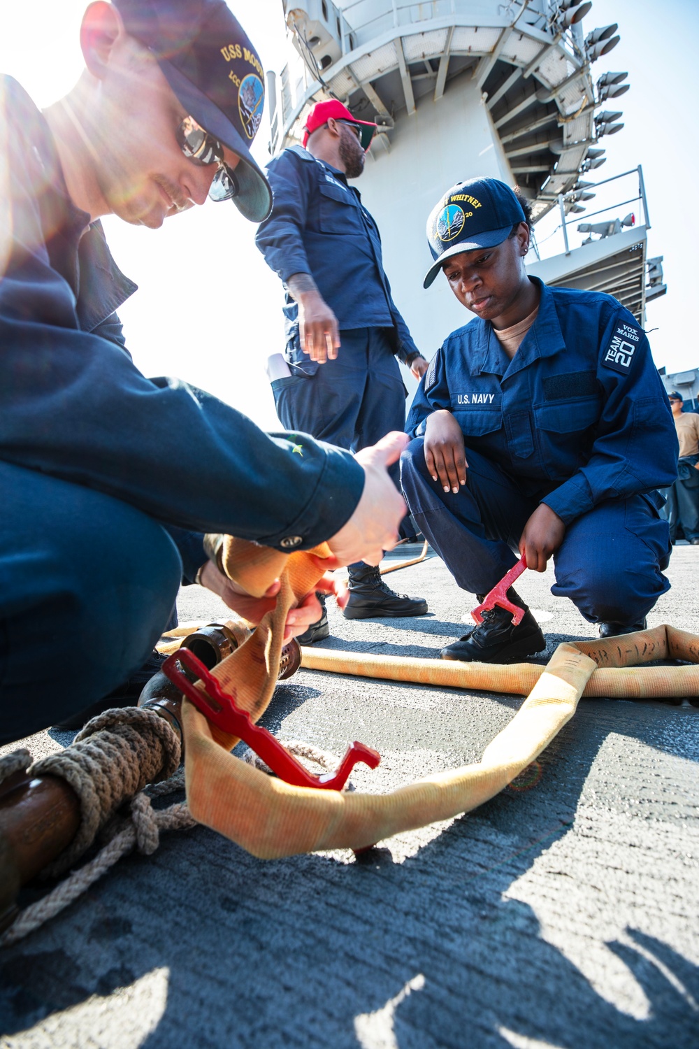 USS Mount Whitney Damage Control University
