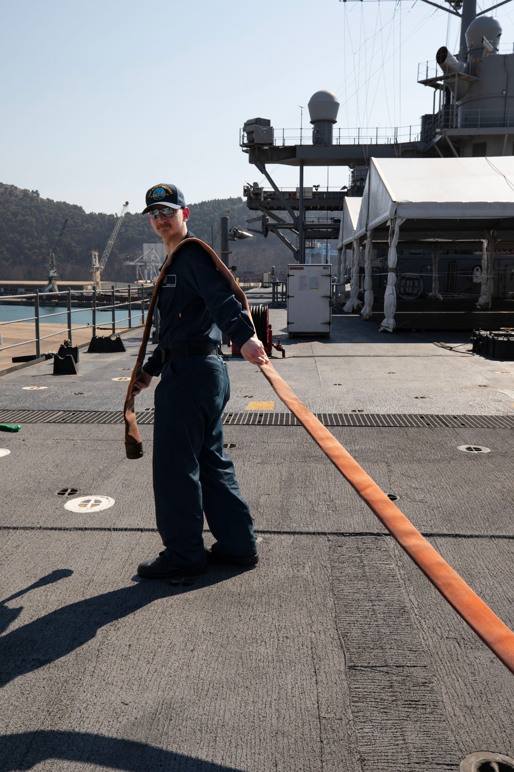 USS Mount Whitney Damage Control University