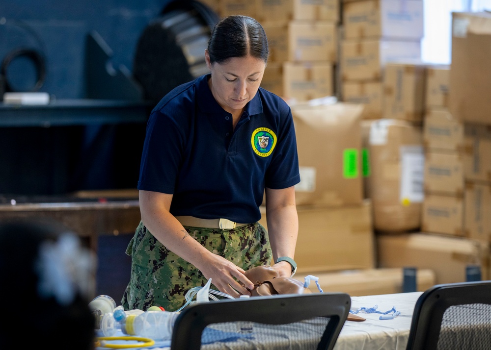 Pacific Partnership 2025 Help Local Hospital Teach Newborn Care in Pohnpei, Federated States of Micronesia September 10, 2025