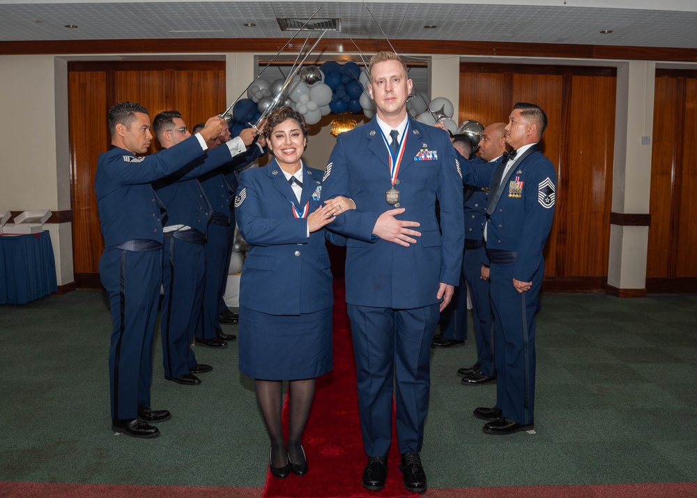48th FW SNCO induction ceremony 2025
