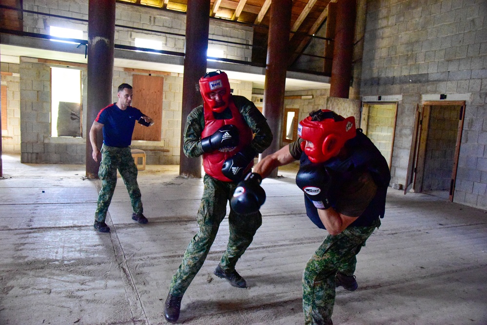 Netherlands Marine Corps Trains in GTA