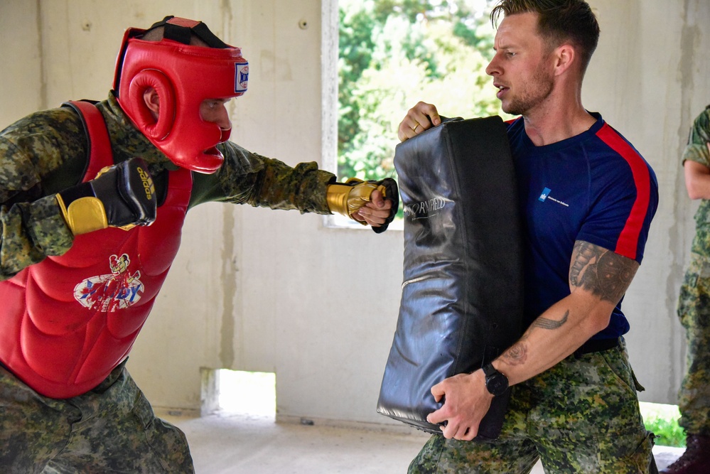 Netherlands Marine Corps Trains in GTA