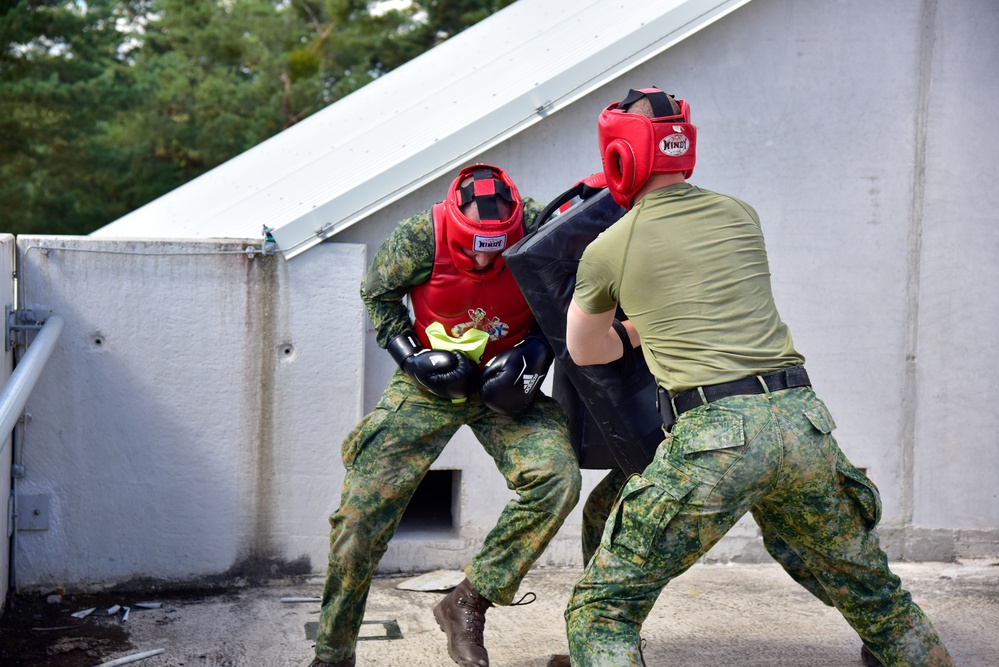 Netherlands Marine Corps Trains in GTA