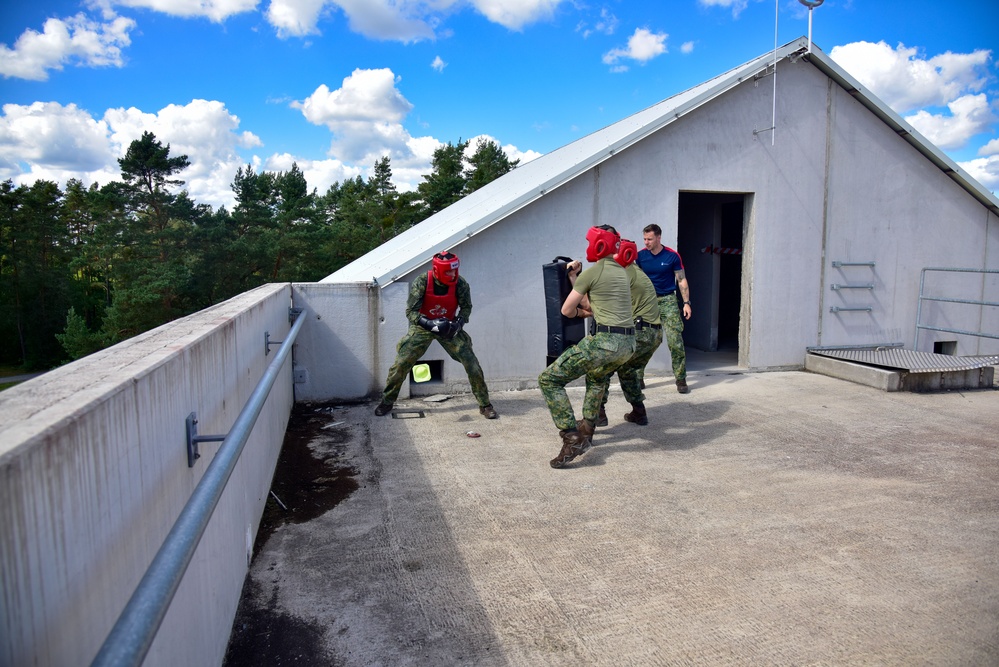 Netherlands Marine Corps Trains in GTA
