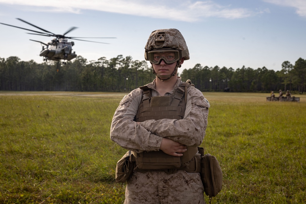 2nd Distribution Support Battalion Helicopter Support Team Operations