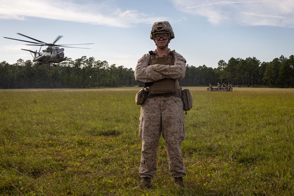 2nd Distribution Support Battalion Helicopter Support Team Operations