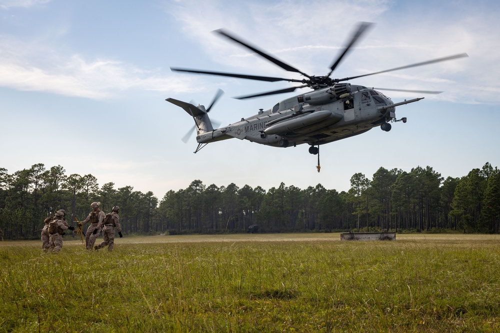 2nd Distribution Support Battalion Helicopter Support Team Operations
