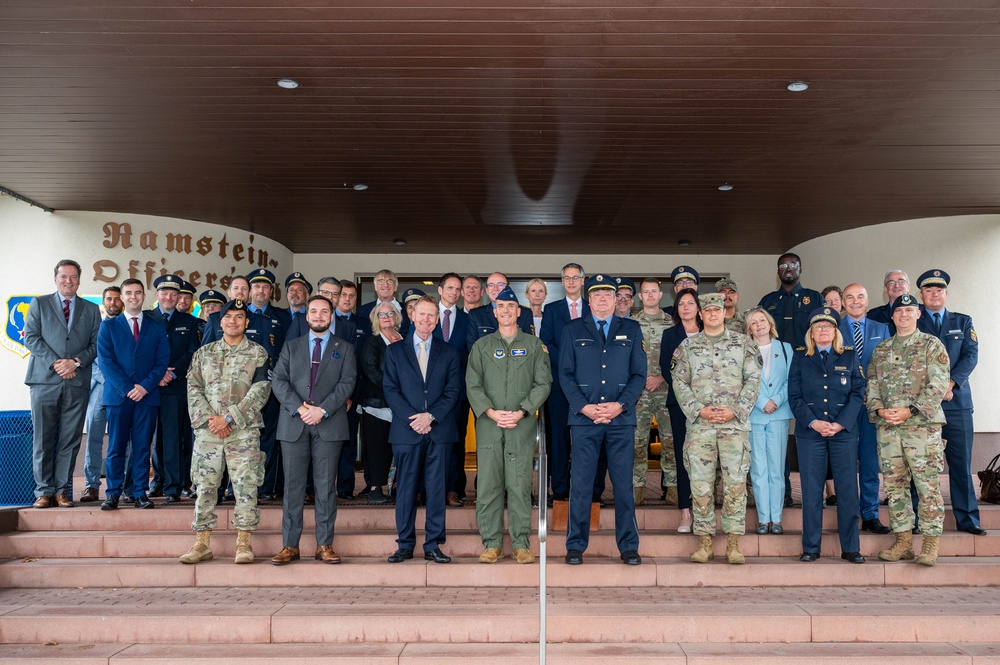 U.S. Personnel meet with local German partners for Security Meeting