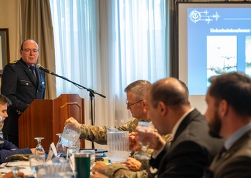 U.S. Personnel meet with local German partners for Security Meeting