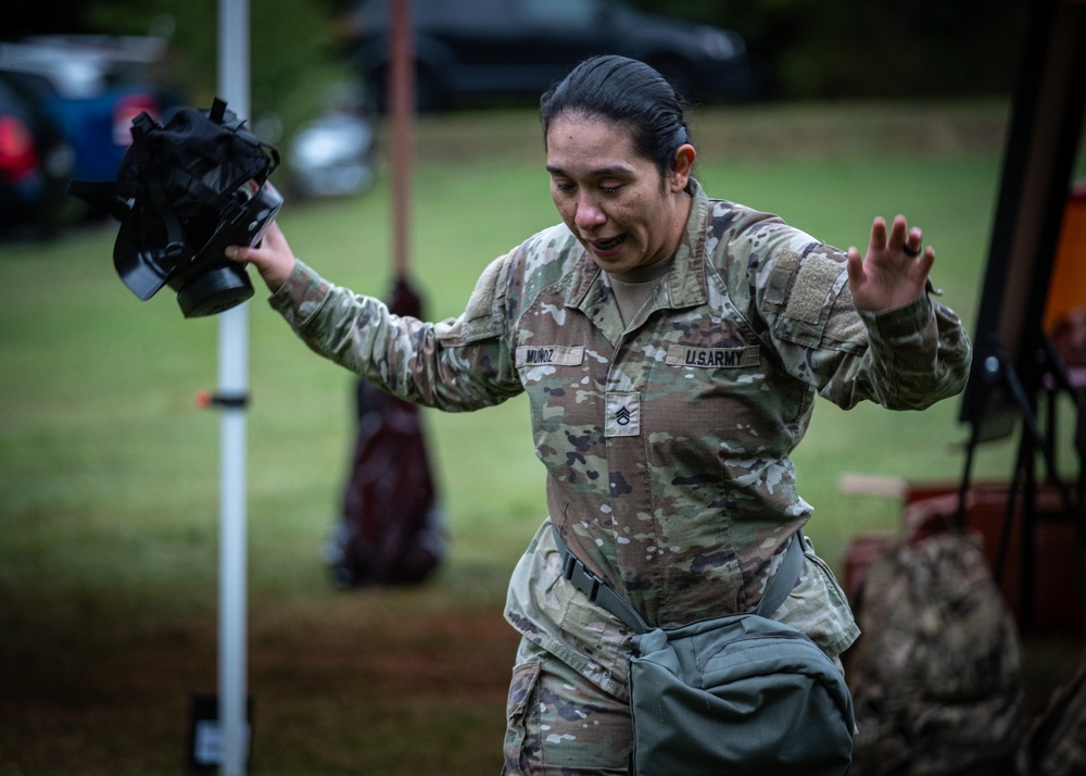 Defendimus soldiers conduct CBRN training