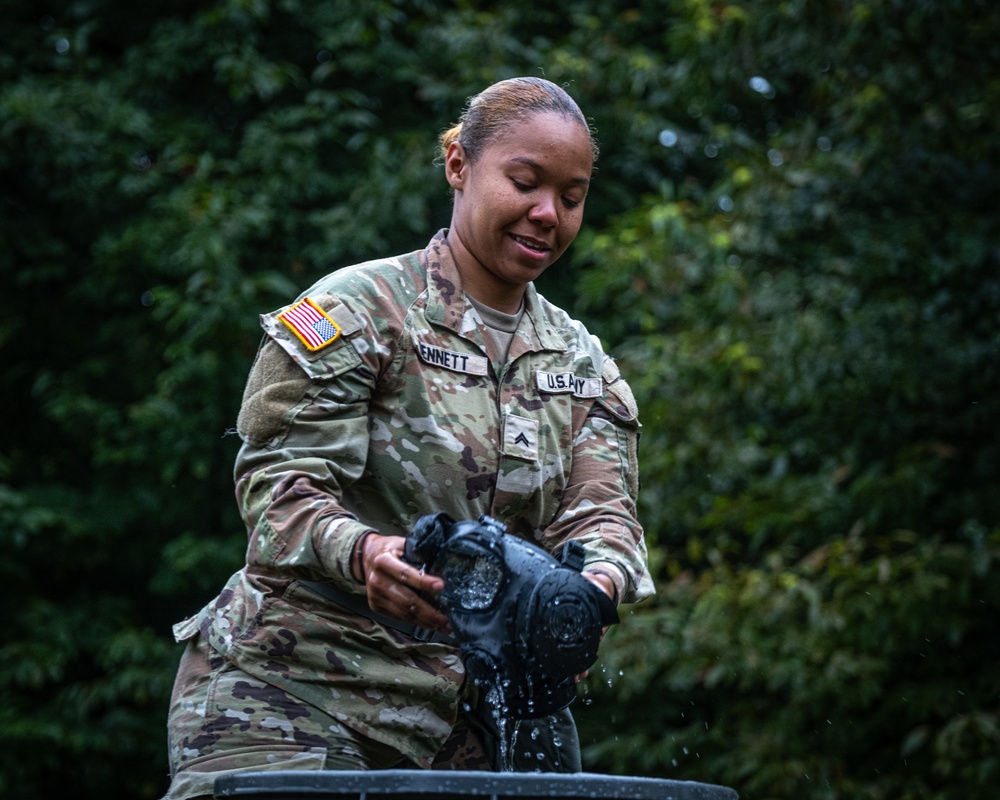 Defendimus soldiers conduct CBRN training