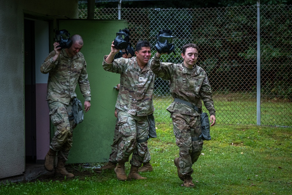 Defendimus soldiers conduct CBRN training