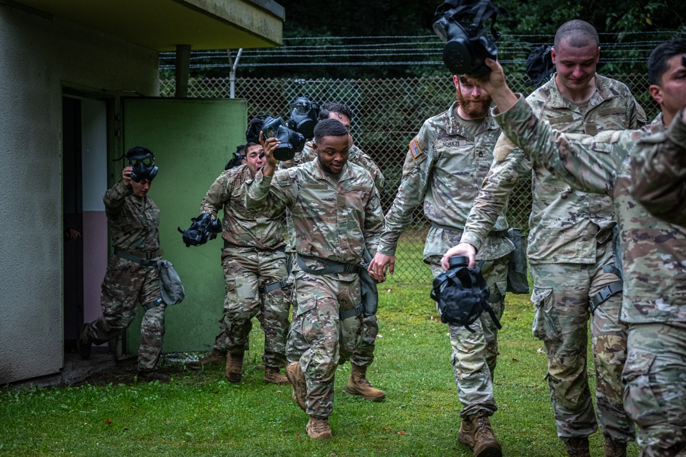 Defendimus soldiers conduct CBRN training