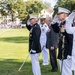 First formal parade of the academic year at U.S. Naval Academy