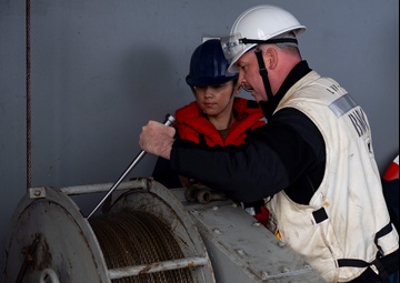 Boxer Conducts Fueling-at-Sea Rehearsal