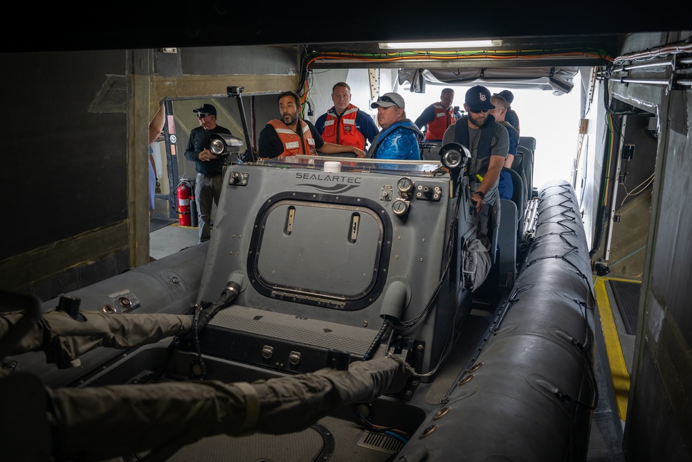 Stiletto Autonomous Boat Launch &amp; Recovery