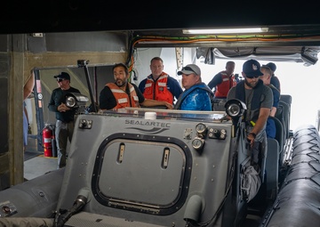 Stiletto Autonomous Boat Launch &amp; Recovery