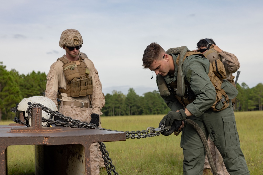 2nd Distribution Support Battalion Helicopter Support Team Operations