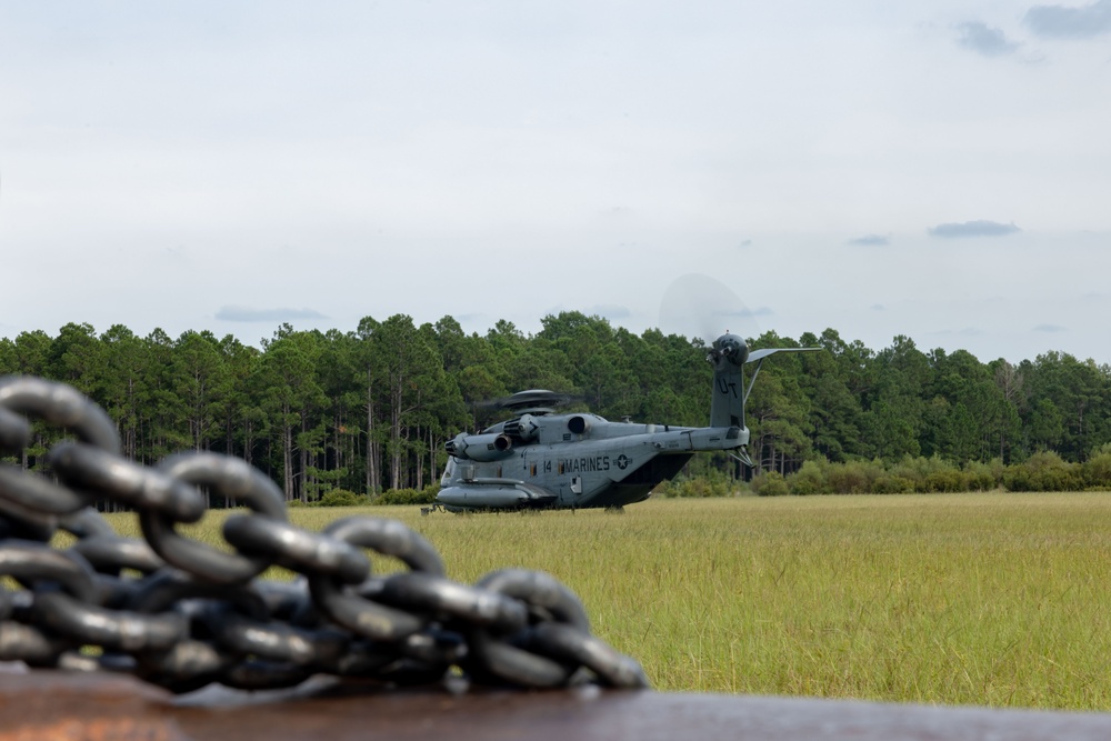2nd Distribution Support Battalion Helicopter Support Team Operations